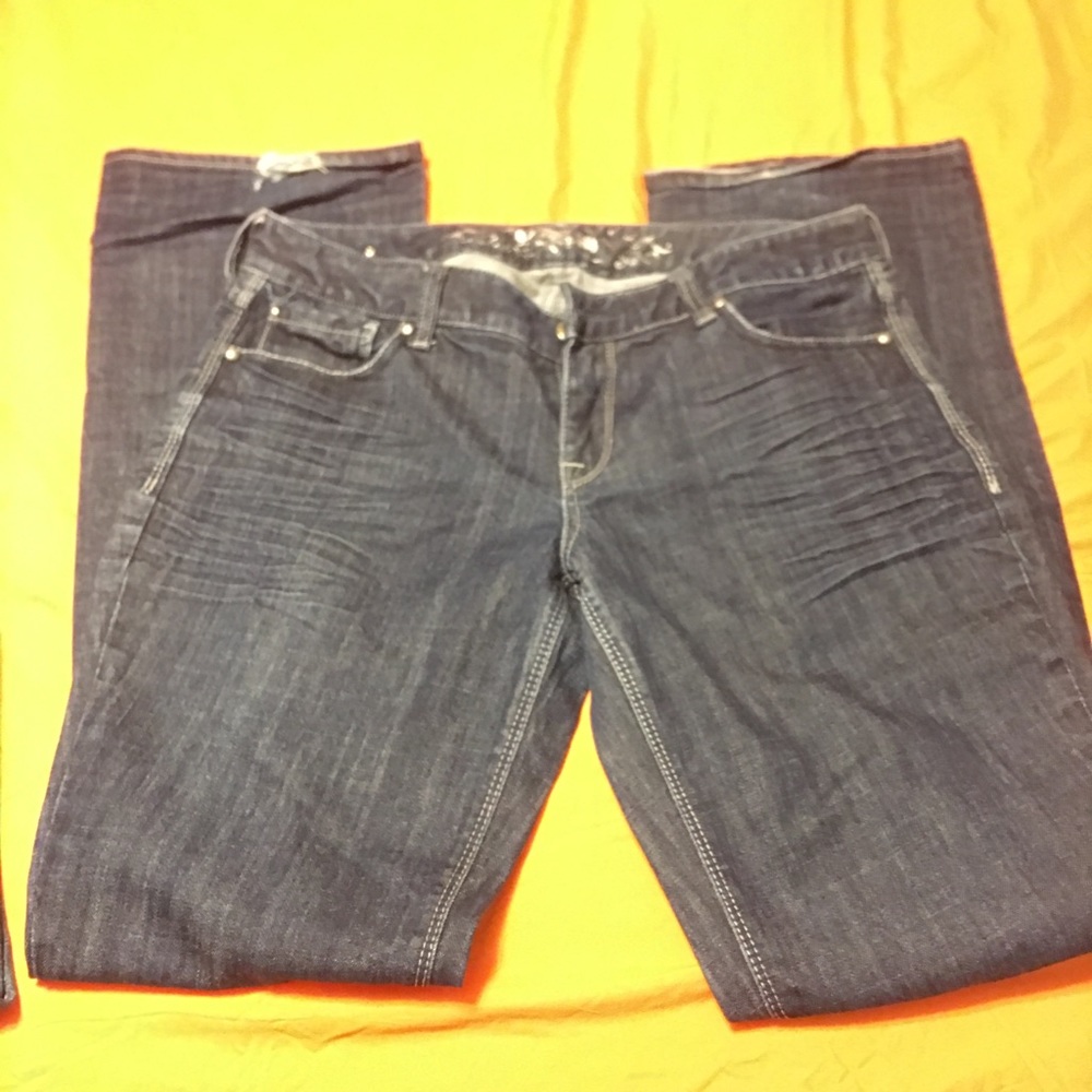 Express bootcut jeans size 8L